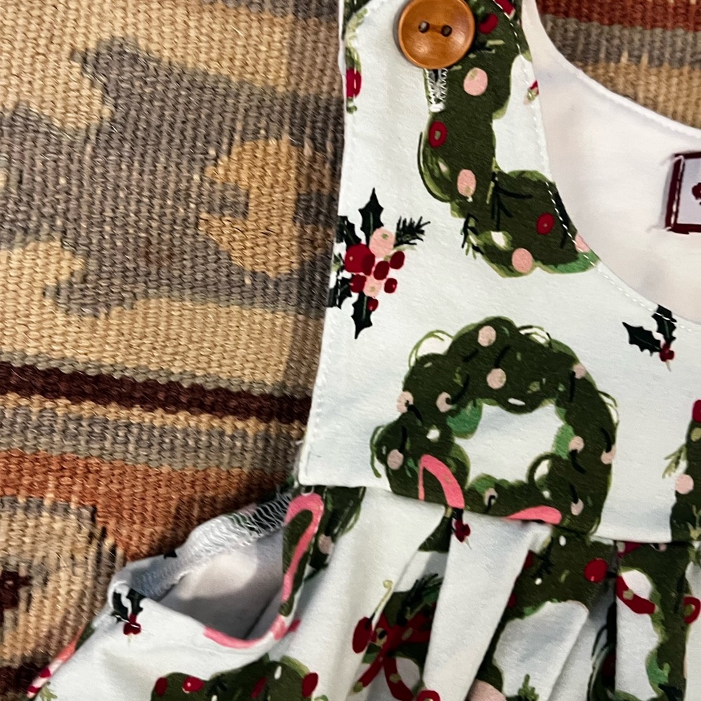 SweetHoney Holiday Christmas Dress 2T - Picture 3 of 5